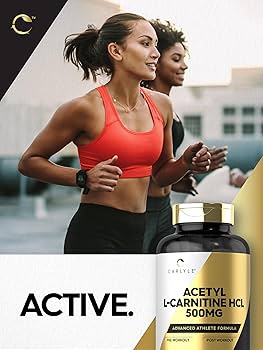 Amazon.com: Carlyle Acetyl L-Carnitine HCL Supplement | 500mg